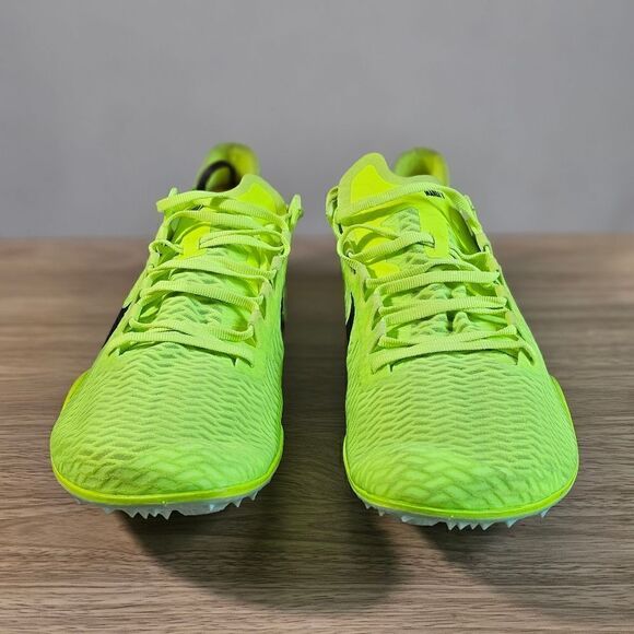 Nike Zoom Mamba V Track Spikes Running Shoes Men's 12 Volt Black DR9945-700 New - Picture 2 of 15